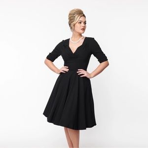 Unique vintage Delores swing dress